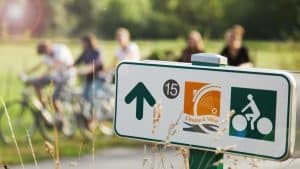 L'indre à vélo location Détours de Loire